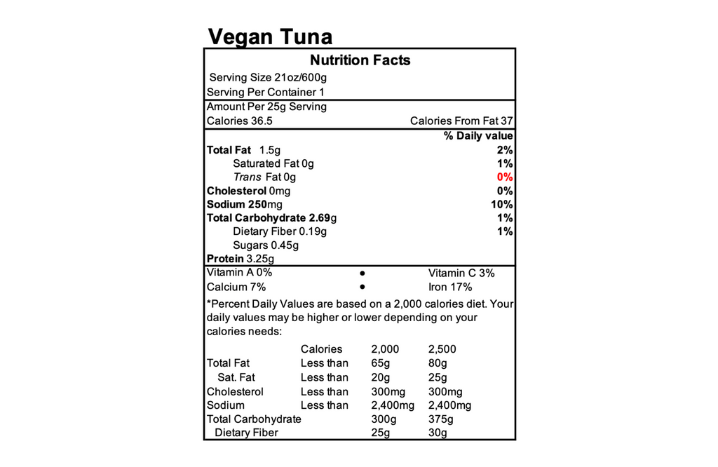 Vegan Tuna (3 Packs)
